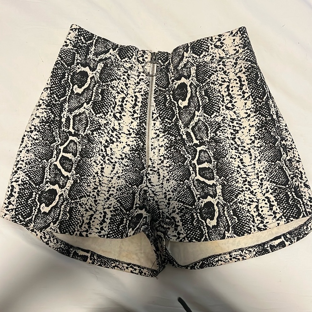 Vintage snake skin shorts